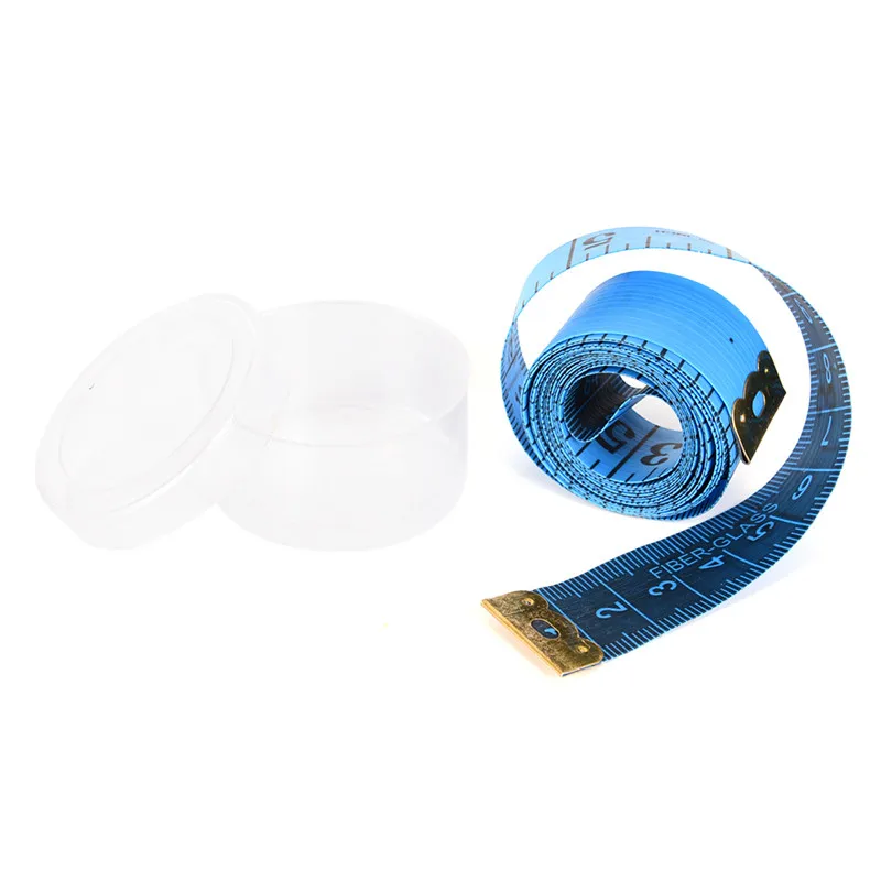 Hot! 150cm/60" Body Measuring Ruler Sewing Tailor Tape Measure Soft Flat Sewing Ruler Meter Sewing Measuring Tape Random Color