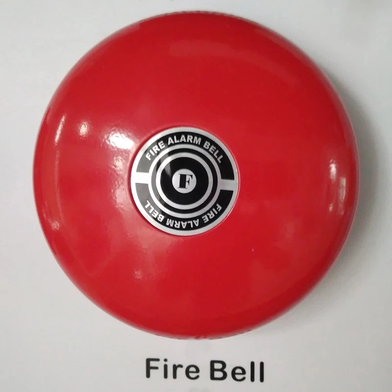 สัญญาณเตือนภัยระฆัง DC24V 6นิ้วกระดิ่งไฟฟ้า Fire Bell สำหรับสัญญาณเตือนภัยความปลอดภัยระบบ