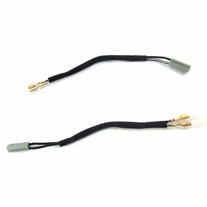 Motorcycle Turn Signals Indicator Light and cable Kit For YAMAHA R6 R6S R1 FZ1 FZ6 FZ8 FZ09 TMAX-XP500