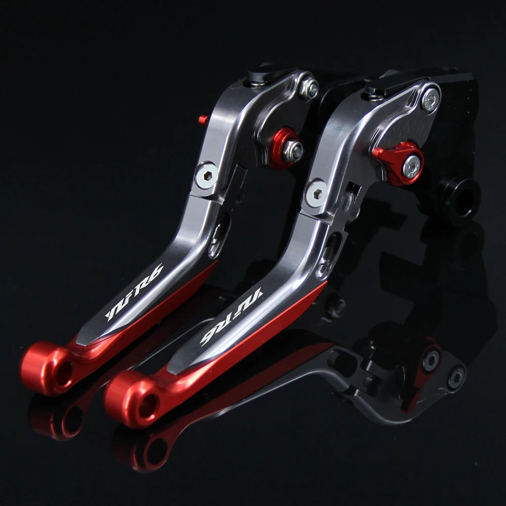 For Yamaha YZF R6 2005-2016 2010 2011 2012 2013 2014 2015 Folding Extendable Motorcycle Brake Clutch Levers YZFR6 Accessories