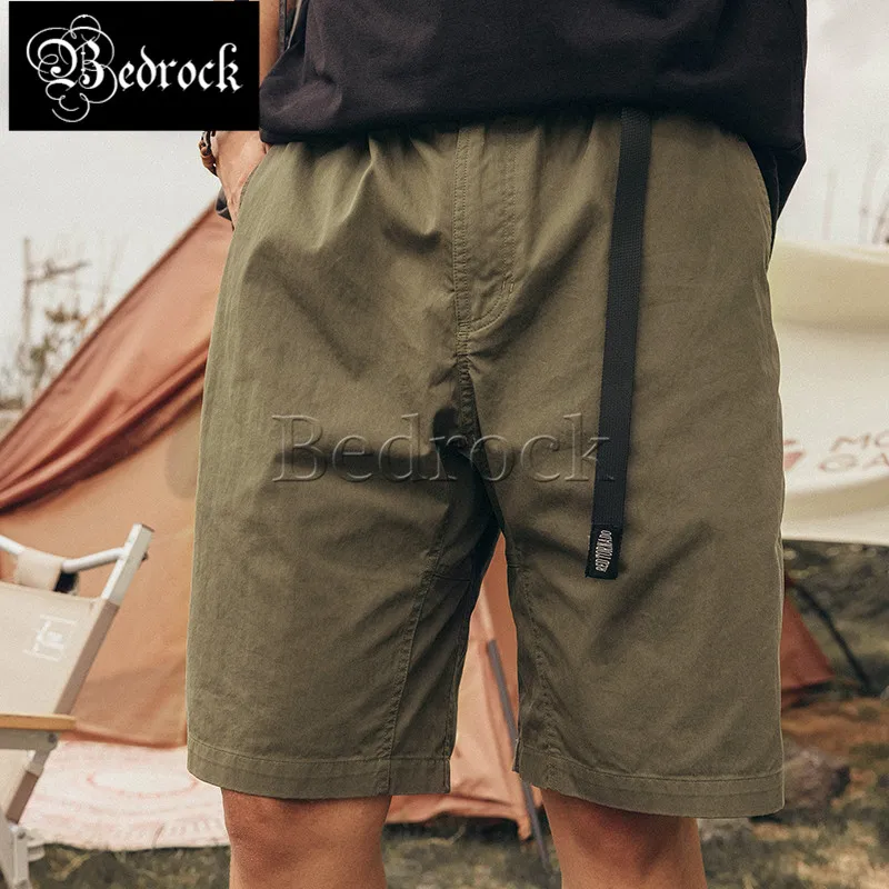 RT functional quick drying shorts for men Summer vintage casual shorts loose outdoor hiking buckle overalls shorts