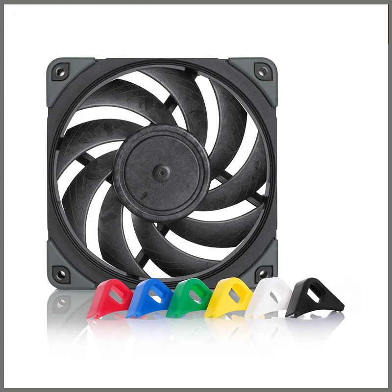 NOCTUA NF-A12x25 PWM chromax.black.swap 4-pin PWM temperature control fan water cooling case cooling fan