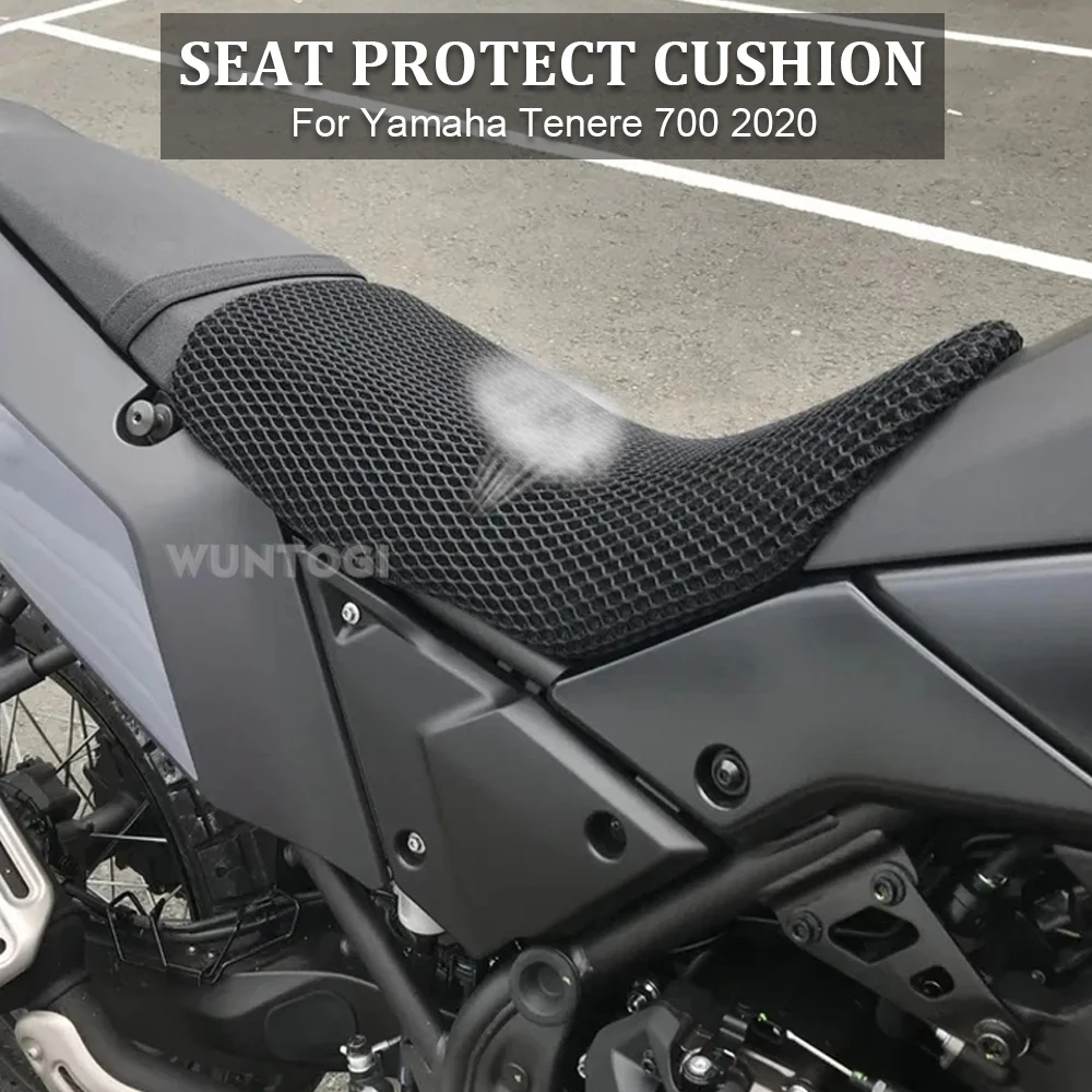 

Motorcycle Protecting Cushion Seat Cover For YAMAHA TENERE 700 T7 T700 Tenere 700 2020 Fabric Saddle Seat Cover