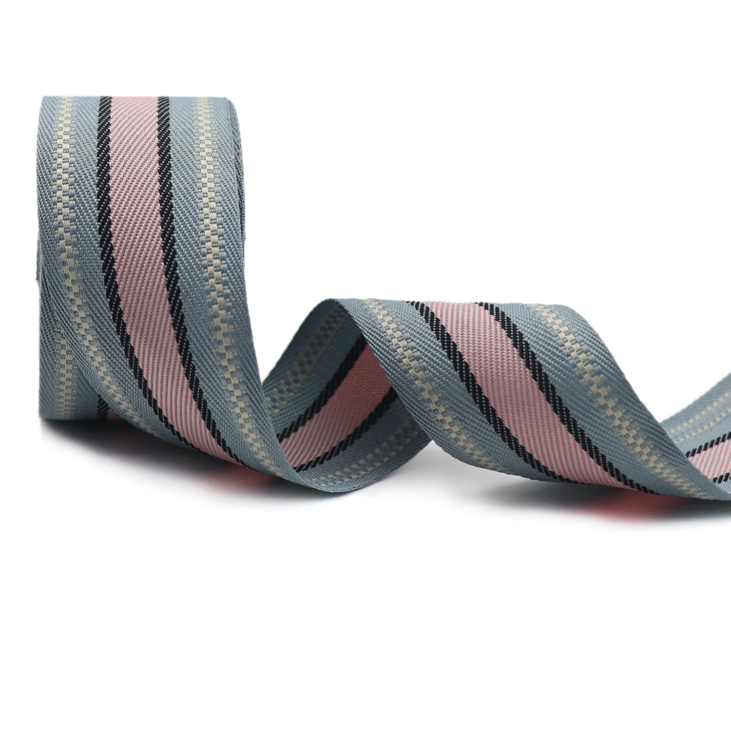 10 Yards 16MM/25MM/38MM Gestreiftes Farbkollisionsband für Haarschleifen, DIY-Bastelarbeiten, handgemachte Accessoires M19081903 – Detail 5