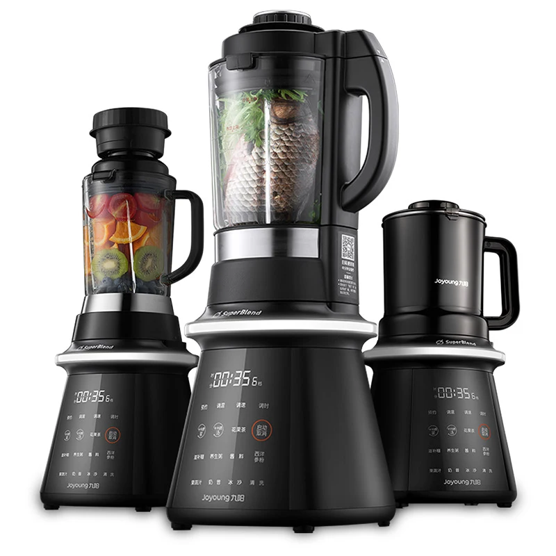 Vacuum wall breaking cooking machine  household heating automatic multifunctional small juicer food mixer