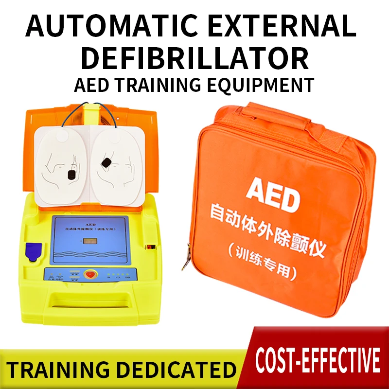 AED automatische externe defibrillator cardiopulmonale reanimatie simulatie menselijke CPR-training speciale analoge defibrillator