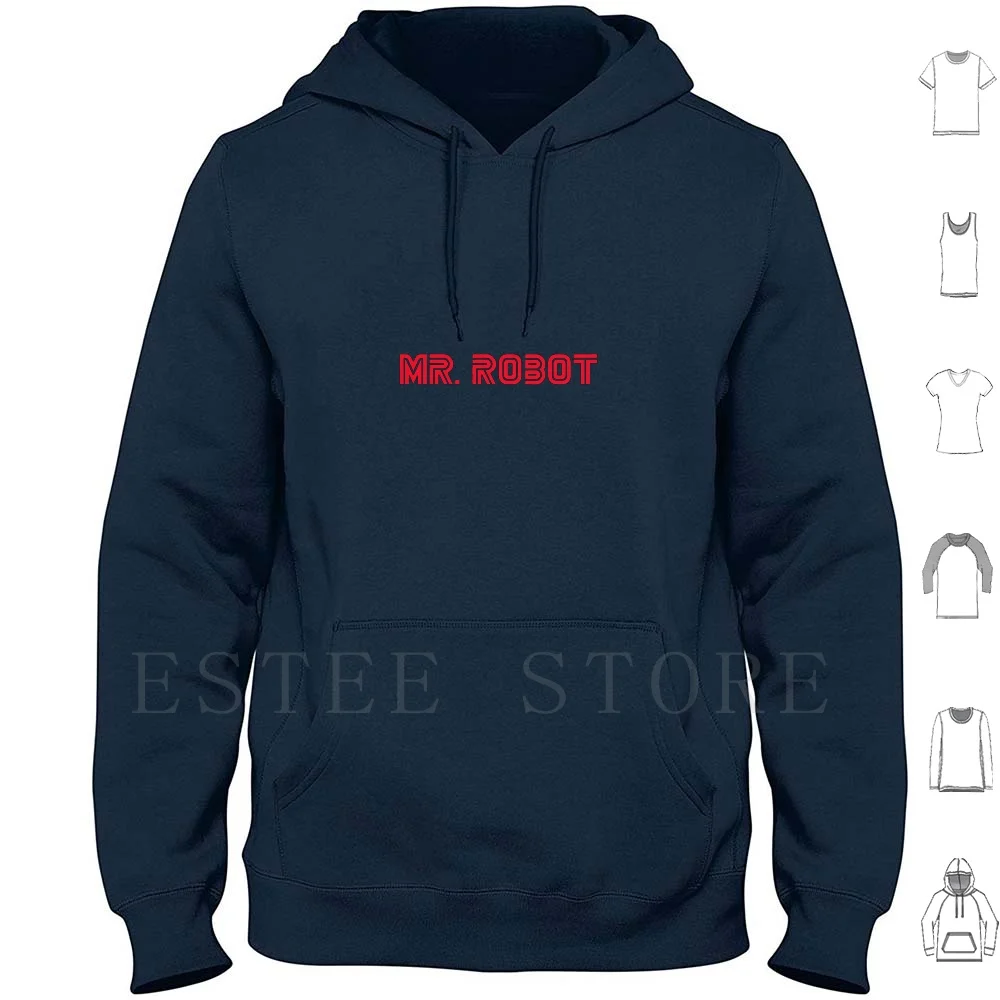 Mr Robot Hoodies Long Sleeve Mr Robot Tv Series Famous Pop Hacker Fsociety Cool New Trend Dark Black Red Underground
