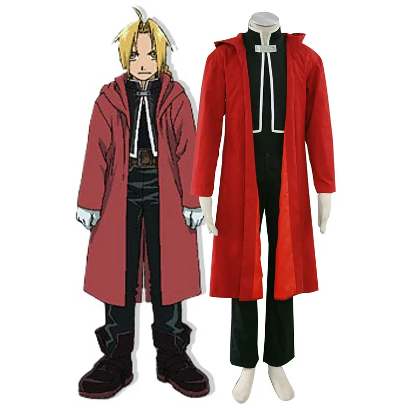 FullMetal Alchemist Edward Elric Cosplay Costume