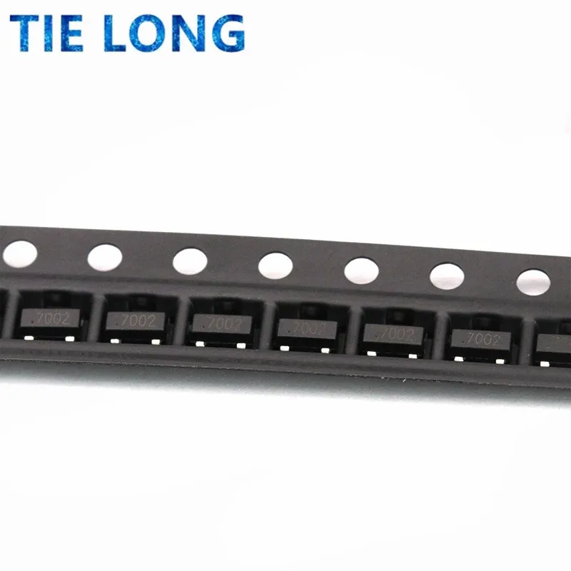 100 pcs/lot 2N7002 702/7002 MMBT7002 SOT-23