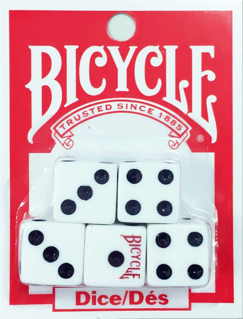 USA Native Bicycle Standard Playing Cards Red&Blue Original 808 Rider Back Decks with 5 Bonus Dice Collectible Poker Card Games