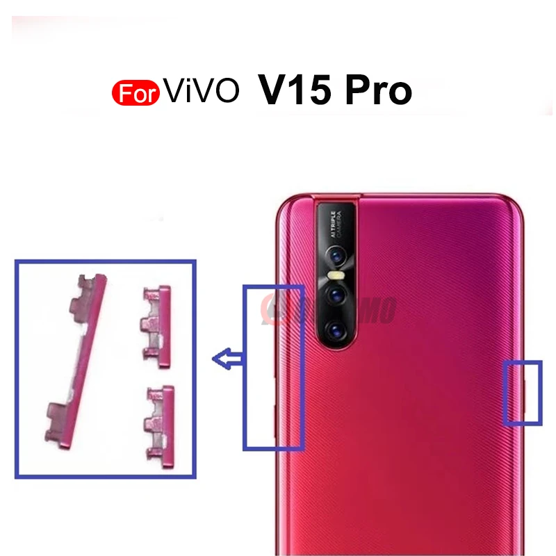 Side Button For VIVO V15 Pro V15Pro Power Volume Up And Down Key Replacement Part