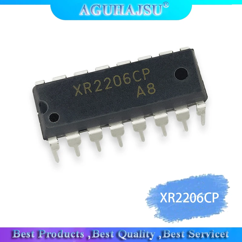 1PCS XR2206CP DIP16 XR2206 DIP 2206CP new and original Chip in-line function/waveform generator