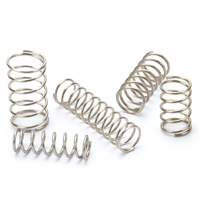 304 SUS Compressed SpringPressure Spring Outlet Store Line Diameter 0.2-0.3mm, External diameter 1.5-6mm Rotor Return Spring