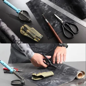 Vulpo 20cm x 150cm, taktik, elastik kendinden yapışkanlı kamuflaj bant, çok fonksiyonlu kamuflaj kumaş, avcılık aksesuarları Kumaş tatico'nun en iyi 10 satışı-no. 3