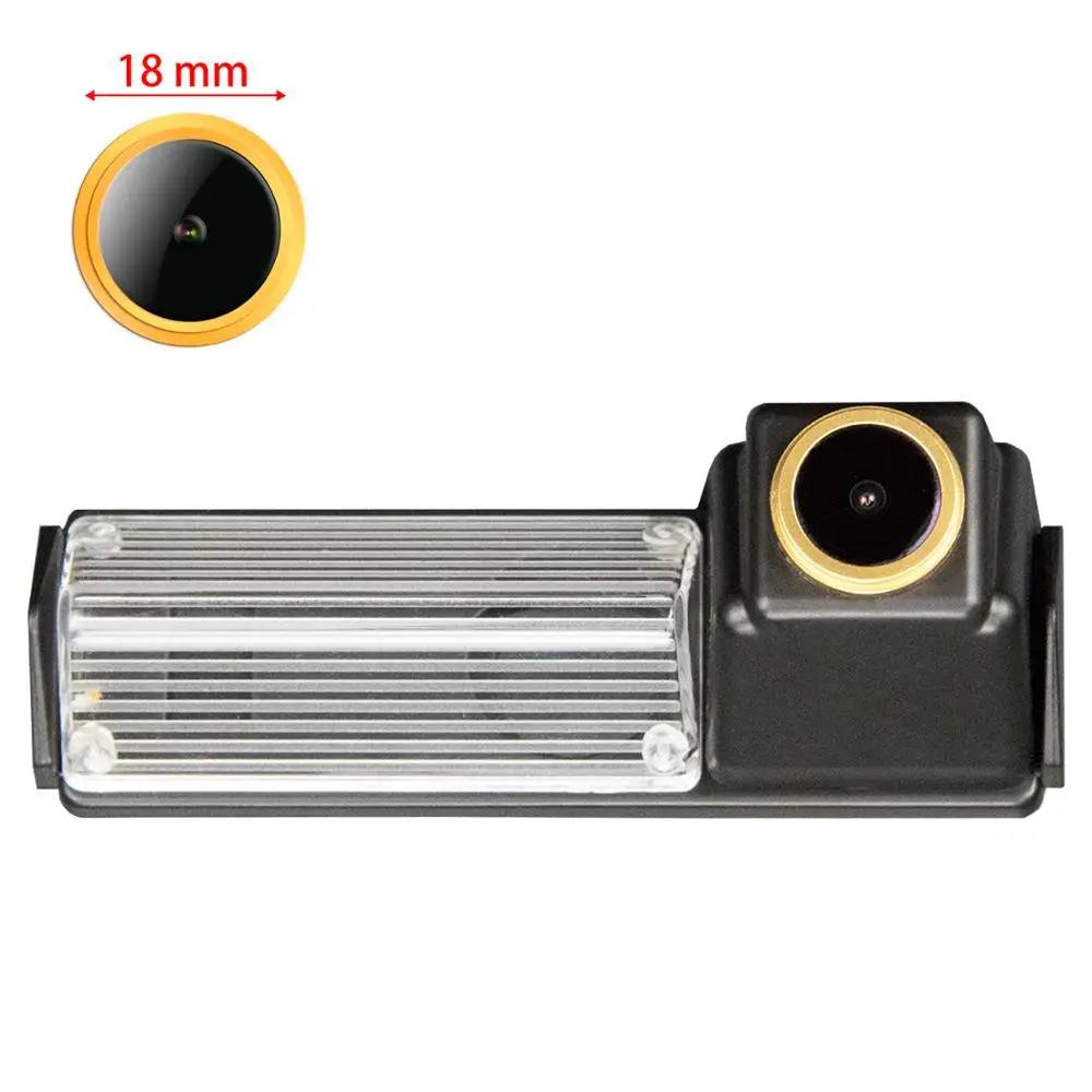 HD 1280x720p Golden Camera Rear View Reversing Backup Camera for Mitsubishi Montero Sport / Pajero / Grandis / Colt Plus