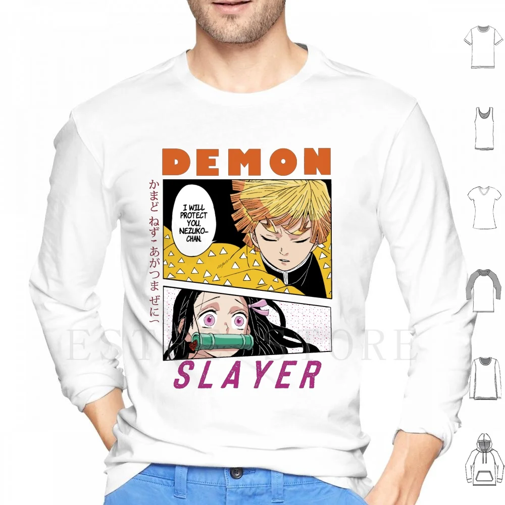 

Kimetsu No Yaiba / Demon / Nezuko и толстовка с длинным рукавом Kimetsu No Yaiba Kimetsu No