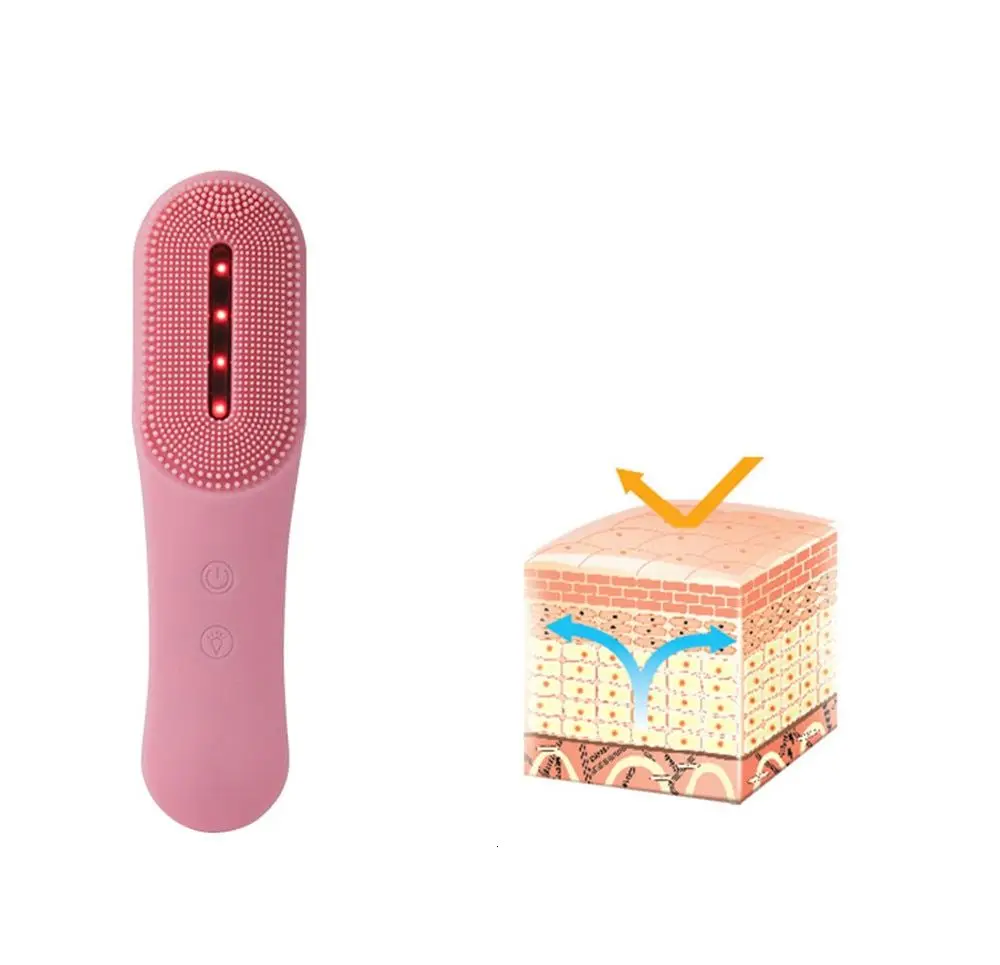 Silicone Face Cleansing Brush Electric Face Cleanser Electric Facial Cleanser Cleansing Skin Deep Washing Massage Brush