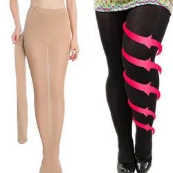 Collants blancs grande taille pour femmes, bas Cosplay