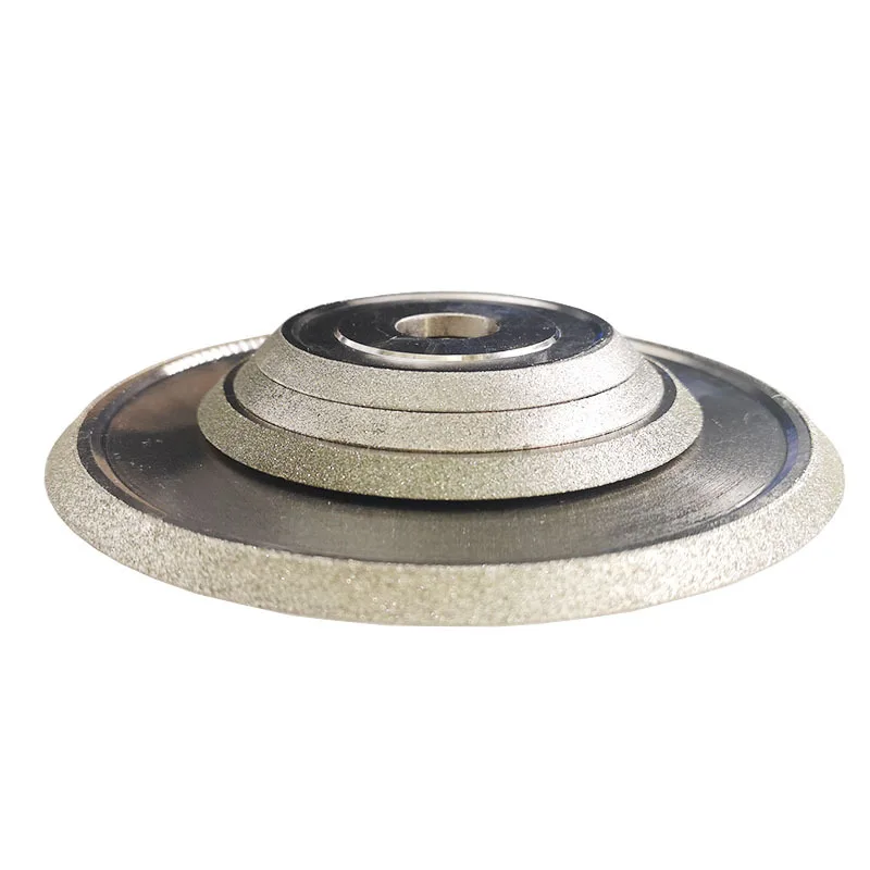 Roue de meulage en diamant galvanisé 45 degrés, roue de coupe de carreaux en céramique, roue oblique à angle pointu, roue de meulage dc