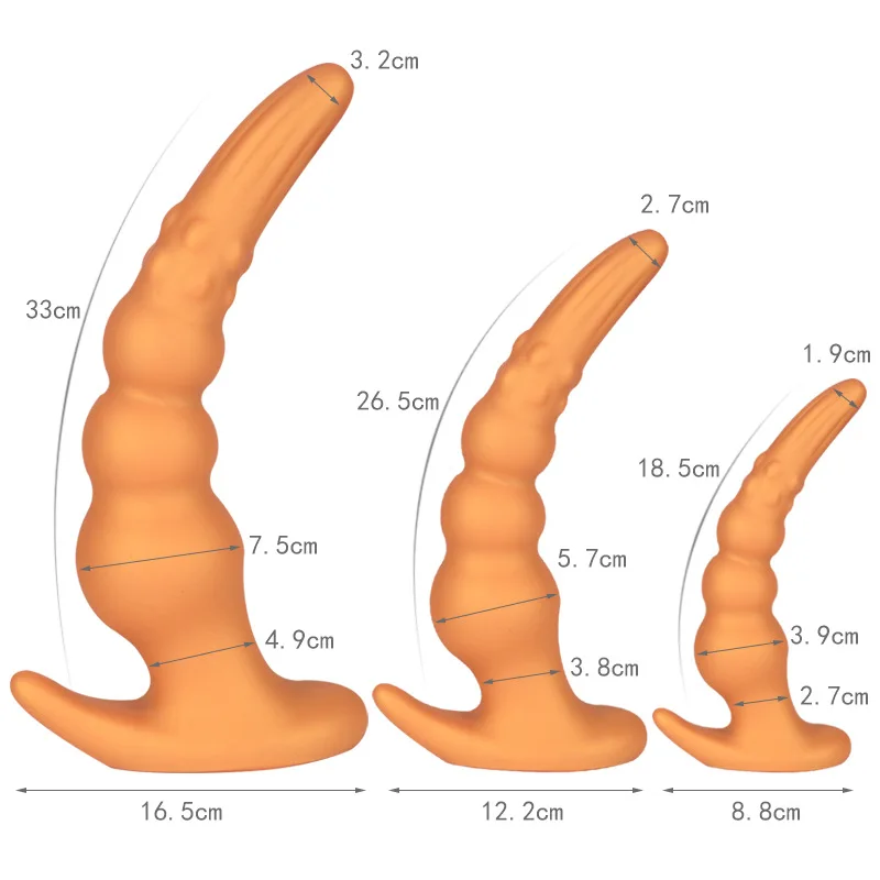 Morbido silicone plug anale Dildo butt plug dildo anale giocattoli del sesso per uomo/donna principiante erotico intimo adulto sesso plug ano