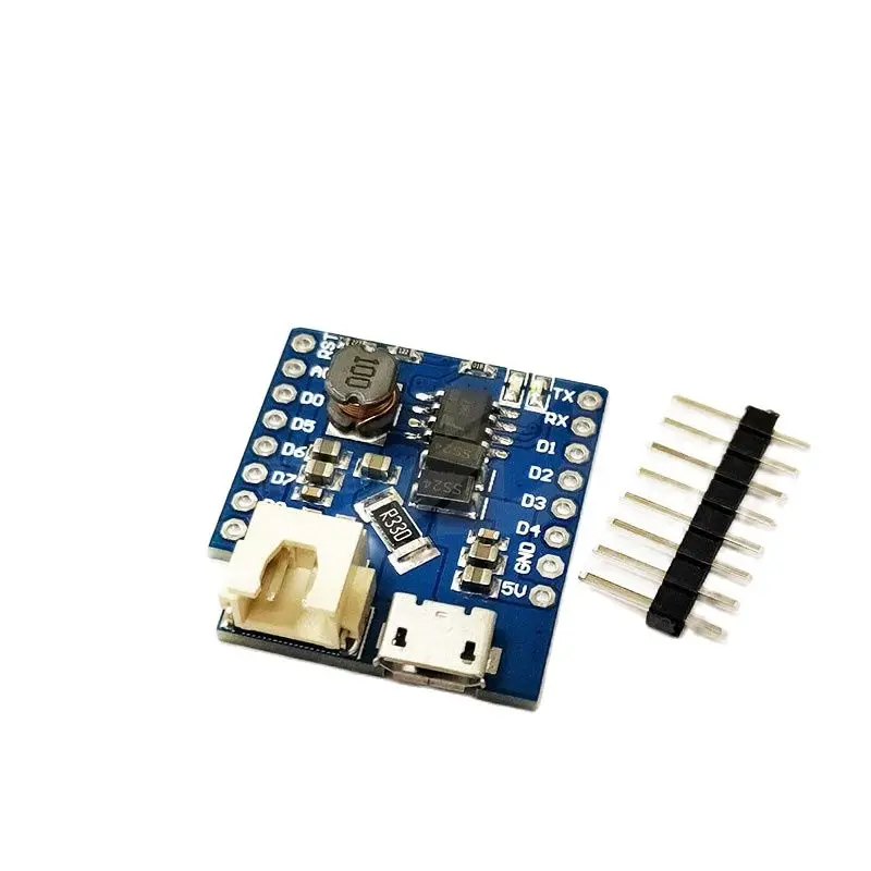 D1ミニバッテリー用の1a充電ボードモジュールマイクロインターフェイス充電ボード