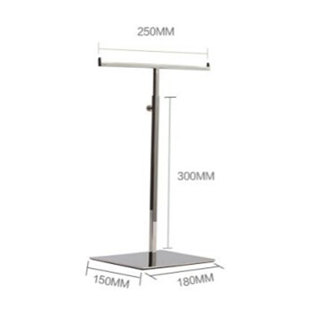 Zilver Metalen Hoed Handtas Display Rack Sjaals Stand Handtas Display Stand Pruik Ketting Armband Tas Houder Rackholder