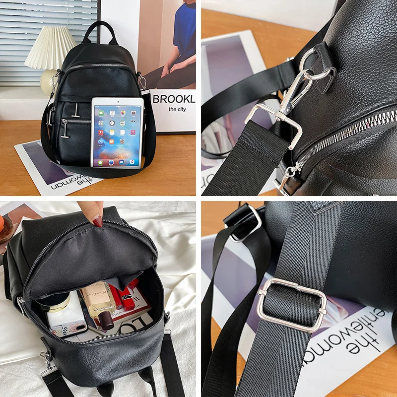 High Quality Backpack Multifunction Travel Bag Female Large Capacity Laptop Bag Casual School Backpacks for Girls Bookbag