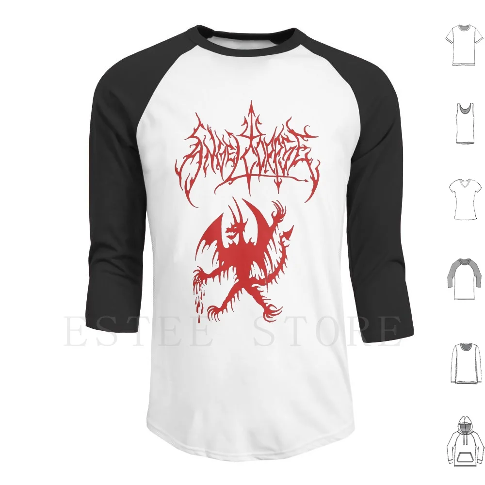 Angel Corpse Hoodies Long Sleeve Angel Corpse Death Metal Metal Heavy Metal Black Metal Metal Band Band Devil 666 Evil