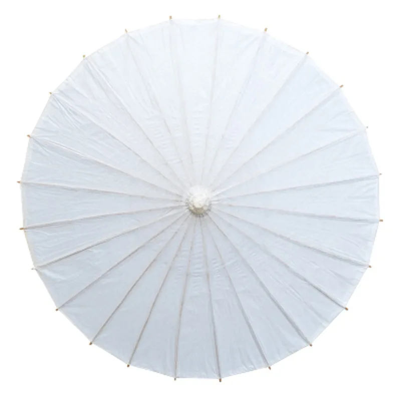 1pc Small Oil Paper Umbrella Kindergarten DIY Handmade Painting Color Decoration Craft Umbrella Dance Umbrella Shooting Props