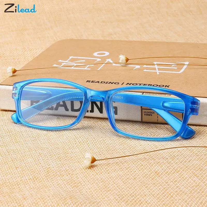 Zilead Reading Glasses Classic Vintage Presbyopia Optical Eyeglasses For Women Men Square Clear Lens Presbyopic Eyewear+1 to+4