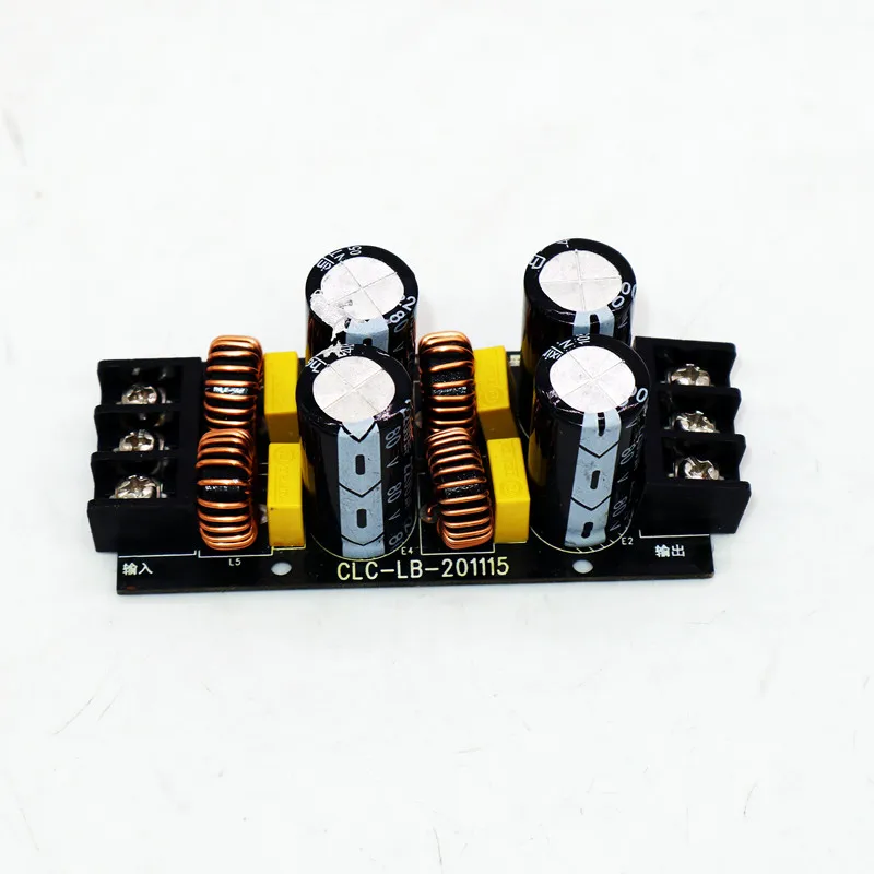 مناسب مع تيار مستمر الإيجابية والسلبية تحويل التيار الكهربائي مجلس مرحلتين LC تصفية للحد من تموج مكبر للصوت الضوضاء الحالية