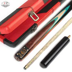 Billiard LP Snooker Cue Stick Set 9.8mm Tip China's Long-Standing Brand Imports Of Ash 3/4 Joint Inlay Butt With Quality Case