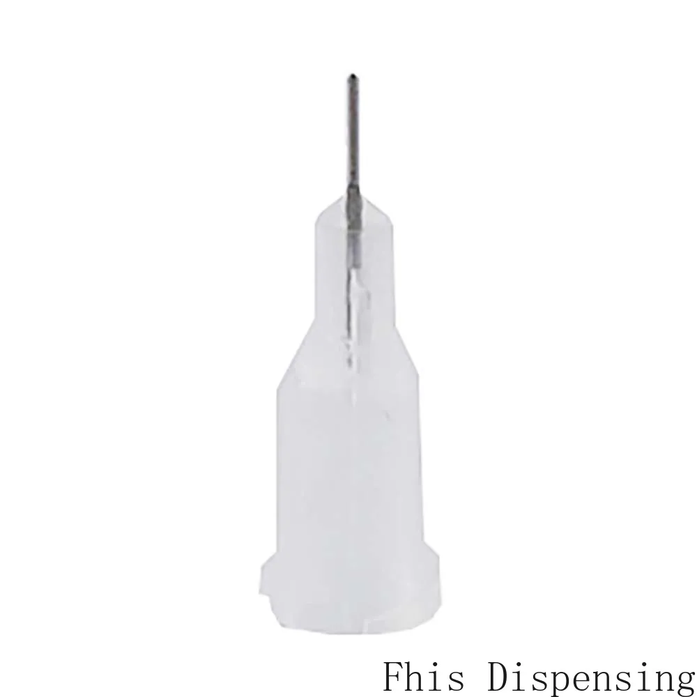 

27G 1/4 Inch W/ISO Standard Precision Passivated S.S Dispense Tip with PP Safetylok Hub Glue Dispensing Needle Pack of 1000