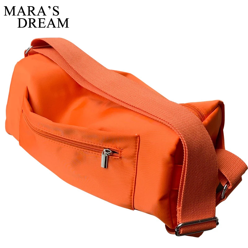 Mara\'s Dream INS Toast Bag Shoulder Bag Women Large Capacity Crossbody Messenger Bag green Orange Black Blue Durable Travel Bag