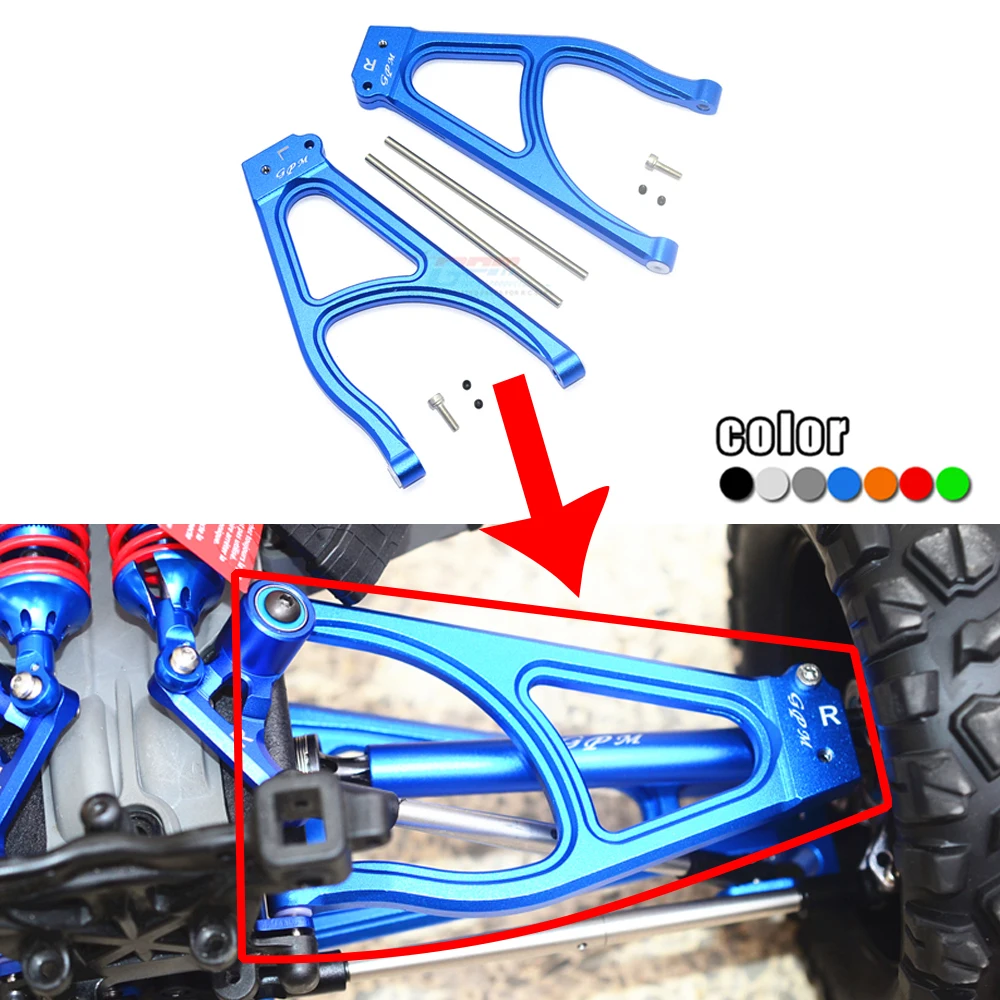 

GPM metal Aluminum alloy Rear upper A arm Rear upper swing arm for 1/10 E-REVO 2.0 86086-4 Monster Truck