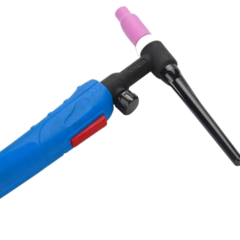 Argon Air Cooled Arc Welding Torch without Power Cable 10Feet WP17 Flexible Head Gas Valve TIG Welding Torch WP17FV