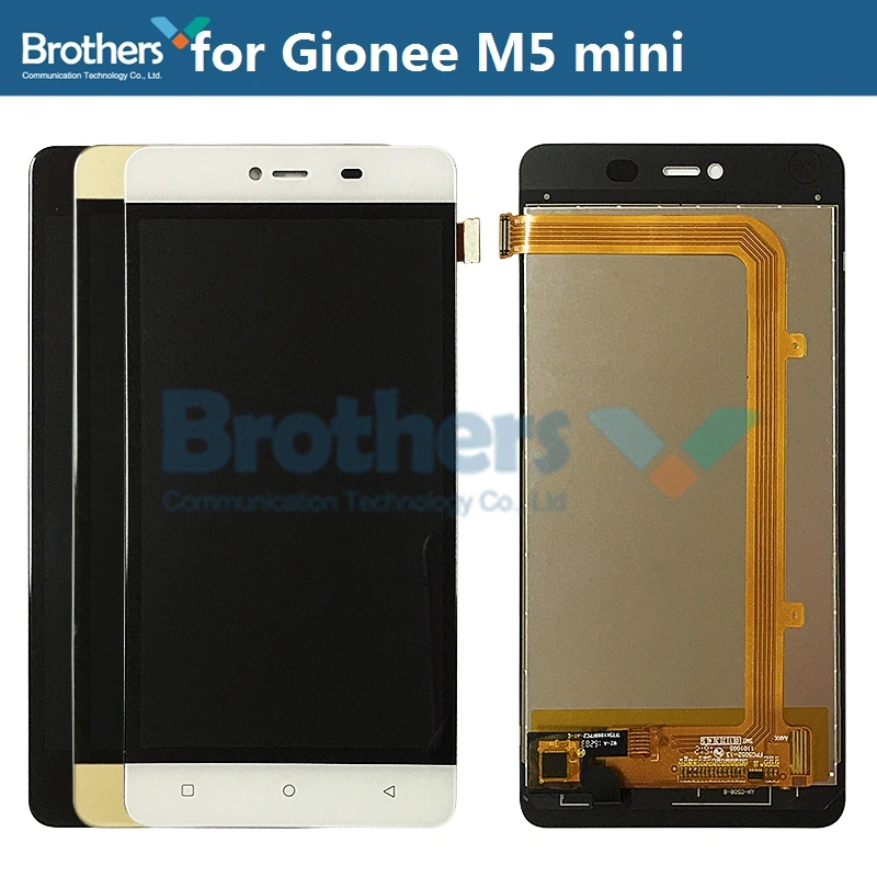 

For Gionee Marathon M5 mini LCD Screen M5Mini LCD Display LCD Assembly Touch Screen Digitizer 5.5'' Phone Repair Parts Test Top