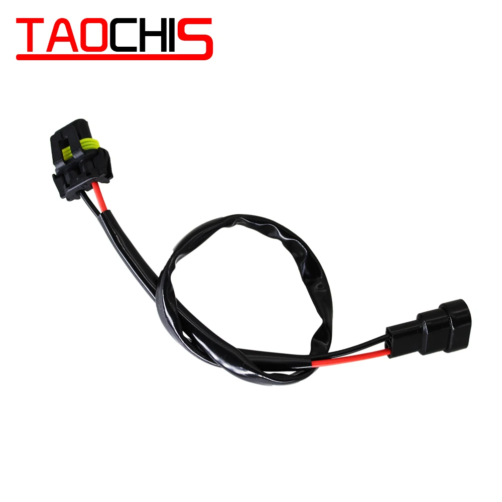 TAOCHIS LED Headlight Fog Light Sockets 9006 9005 HB3 HB4 Male to Female Adapter Extension Wiring Harness Connector