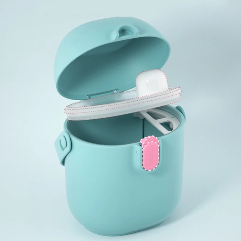 Portable Baby Food Storage Box BPA Free Formula Dispenser Cartoon Infant Milk Powder Box Toddler Snacks Cup Container