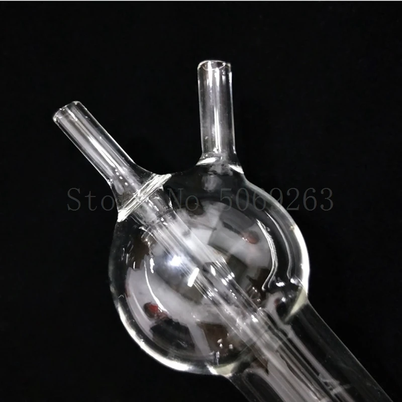 Clear/Brown So2 Sulfur Dioxide Absorption Bottle Porous Glass Plate Absorption Bottle/Tube