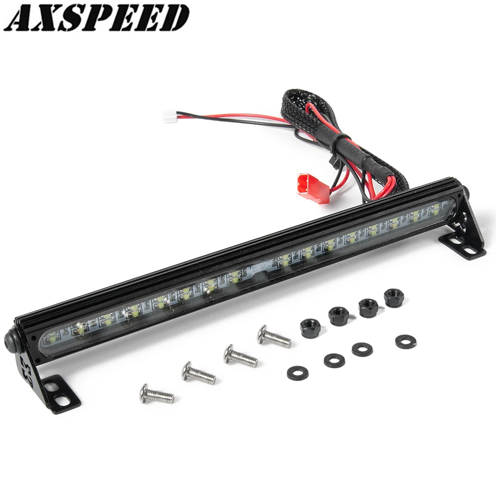 

AXSPEED RC Car LED Light Bar Roof Lamp LED Night Headlamps Headlights for 1/10 Axial SCX10 RC Crawler Car Upgrade Parts