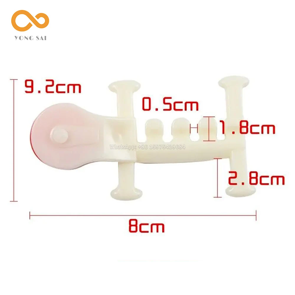 Greenhouse Air Vents Plastic Film Clip Rope Clamp Anti-rollover Rope Puller Durable Anchor Line Pulley For Greenhouse Air Outlet