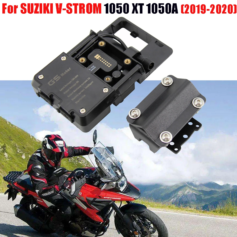 For Suzuki V-Strom 1050A 1050XT vstrom dl1050a DL1050XT Navigation Bracket Windscren Bracket Mount Smartphone GPS Holder