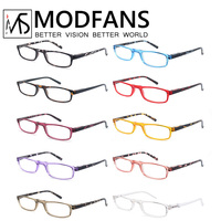 Women Men Reading Glasses Classic Small Rectangle Frame Spring Hinge Ulrta Comtable Wear Readers Eyeglass with Diopters
