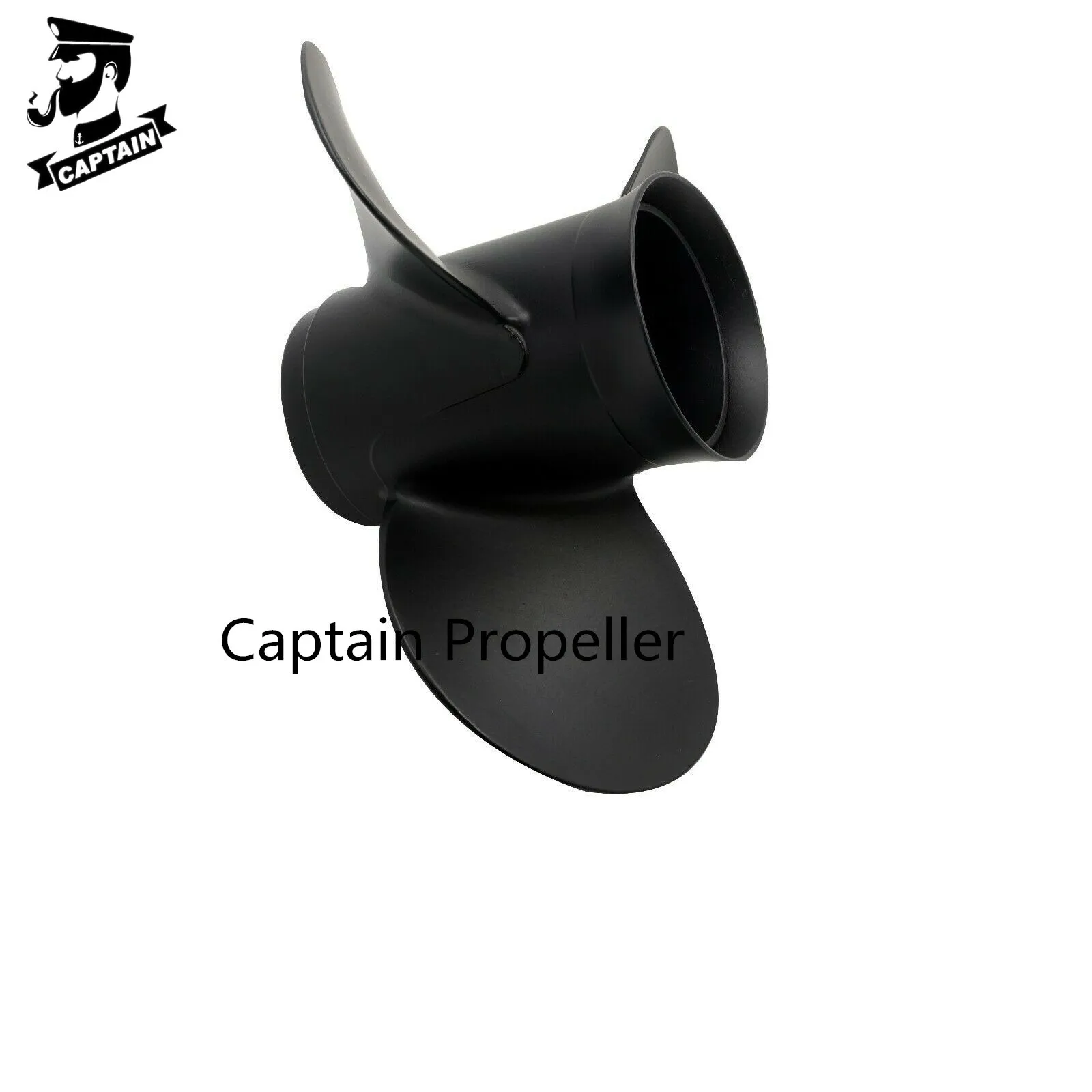 Captain Propeller 10.25x12 Fit Tohatsu Outboard Engines MFS25B MFS30B 25HP 30HP 1985-2001) (25HP 30HP 4 stroke 2002-newer)