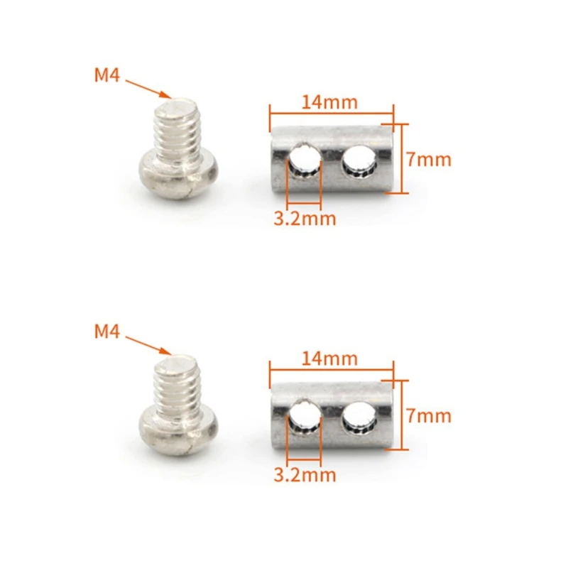 Adjustable Wire Lock 2 Packs Wire Buckle Wire Wire Positioning Buckle Retainer Locker Lamp Wire Rope Accessories