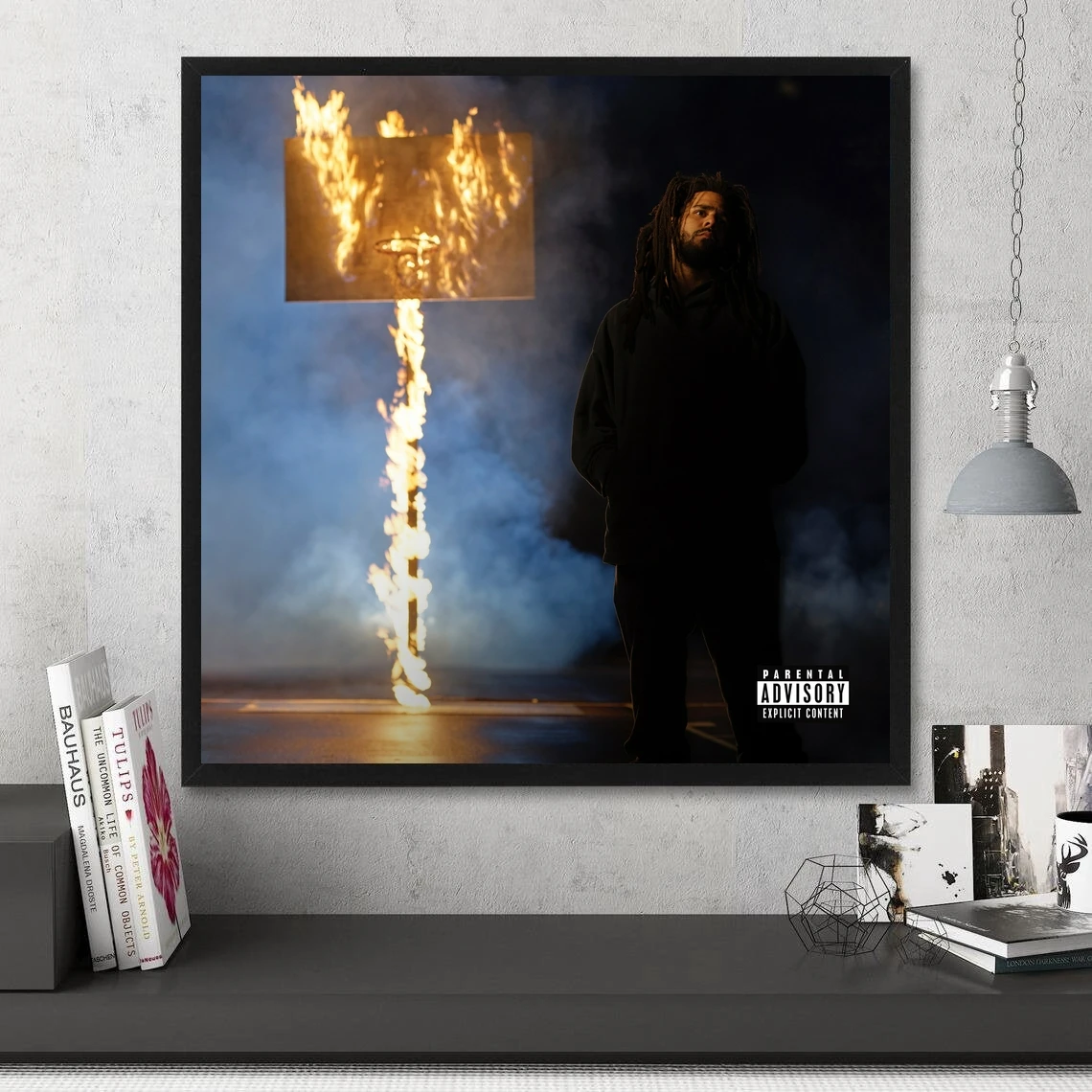 J. Cole The Off-Season Rap Music Album Poster Prints Art Canvas Painting Wall Living Room Home Decor (No Frame)