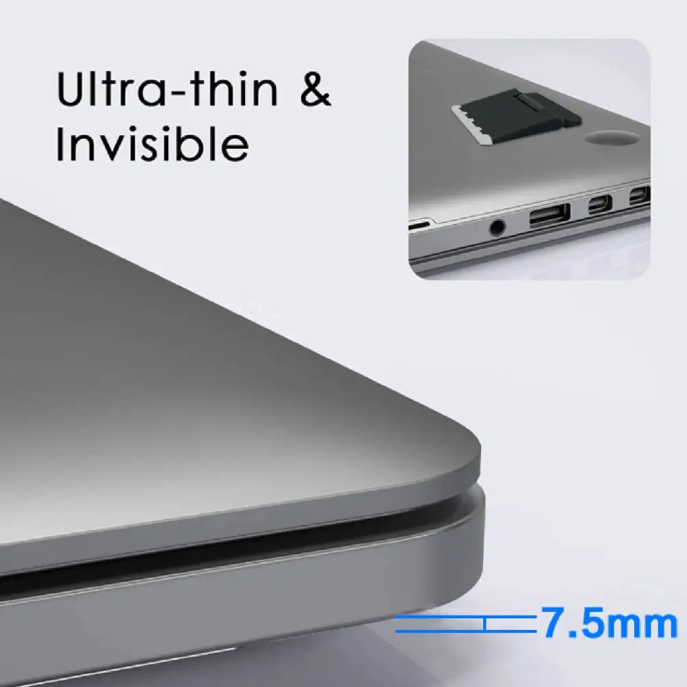 1 Pair Multifunctional Portable Foldable Mini Tablet  Laptop Cooling Stand Holder Brackets