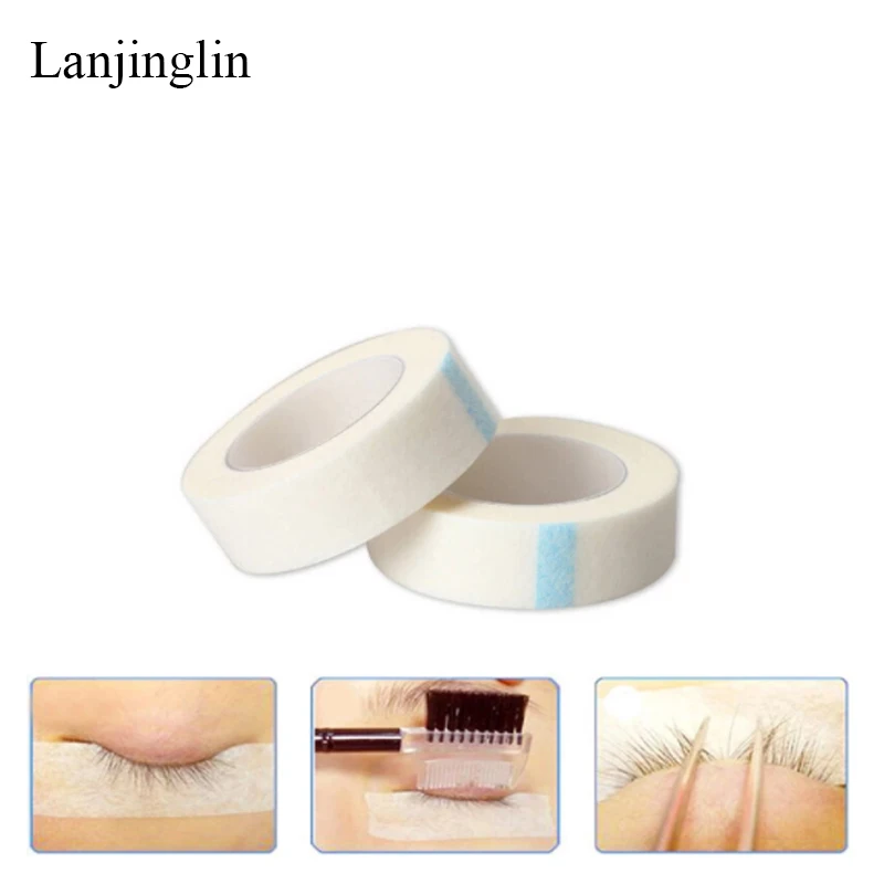 2/3/5/10 Rolls Eyelash Extension Eye Pad Breathable Non-woven Cloth Adhesive Tape EyelashLash Extension Medical Tape Makeup Tool