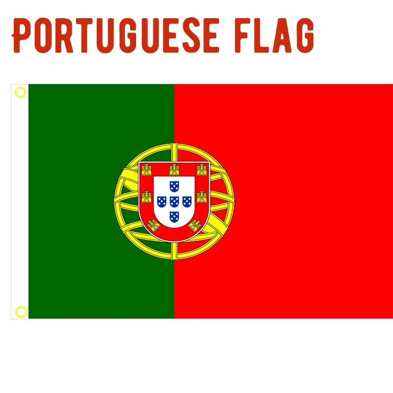 Banner / bandera 90*150cm/60*90cm/40*60cm Portugal Flag 3x5ft National Flag For National Day /Sports games Sports meeting Gift